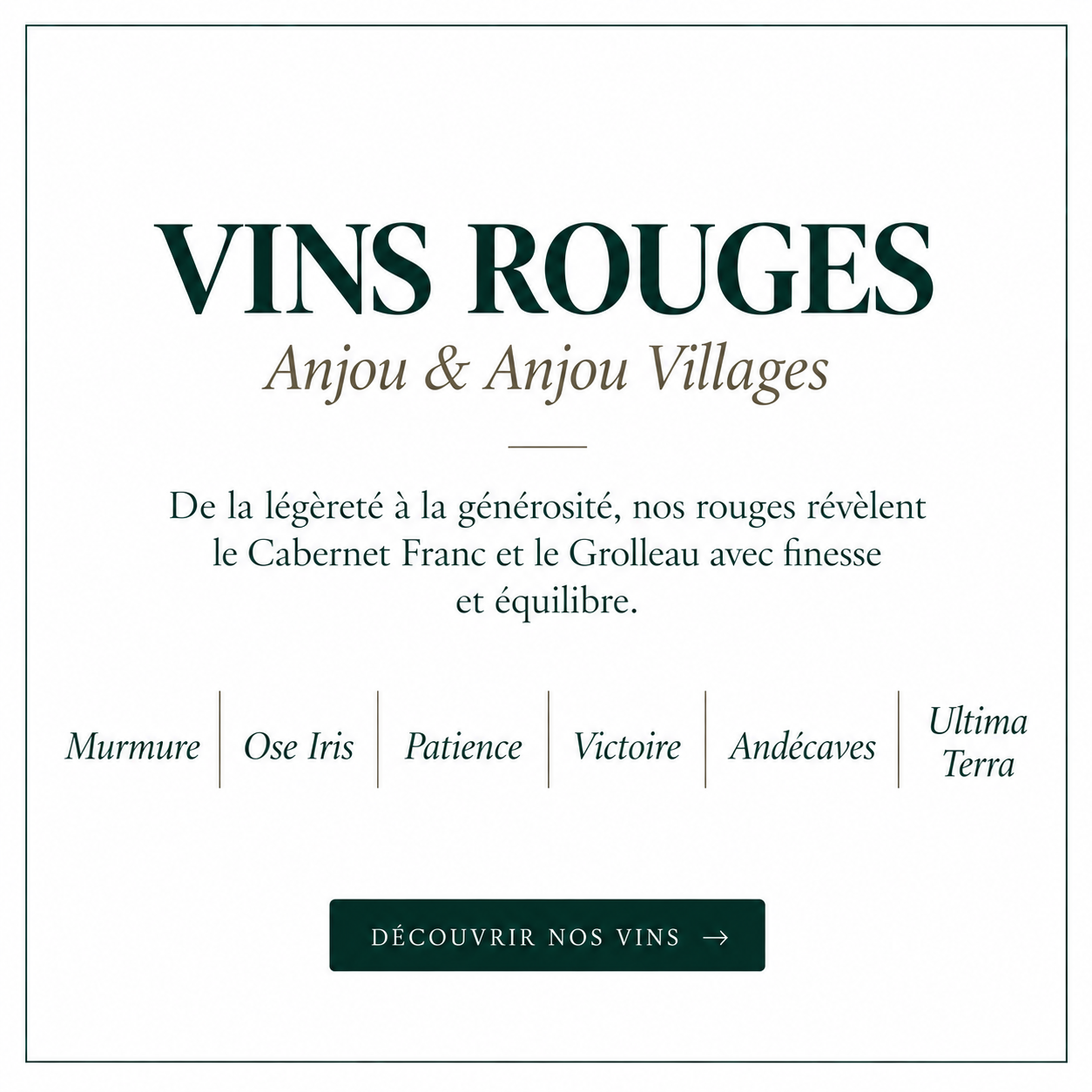 Vins rouges Sauveroy